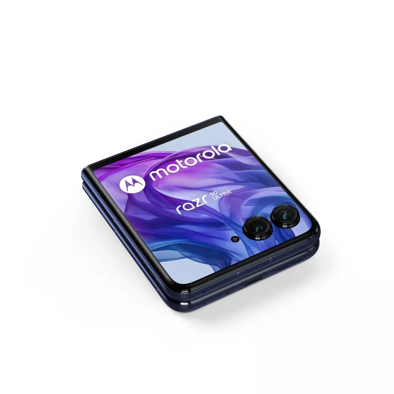 Motorola razr 50 Ultra 17,5 cm (6,9 inch) Dual-SIM Android 14 5G USB Type-C 12 GB 512 GB 4000 mAh Navy