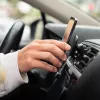 mophie Snap Vent Mount- čierny (bez bezdrôtového nabíjania), mobilný telefón/smartfón, auto, čierna