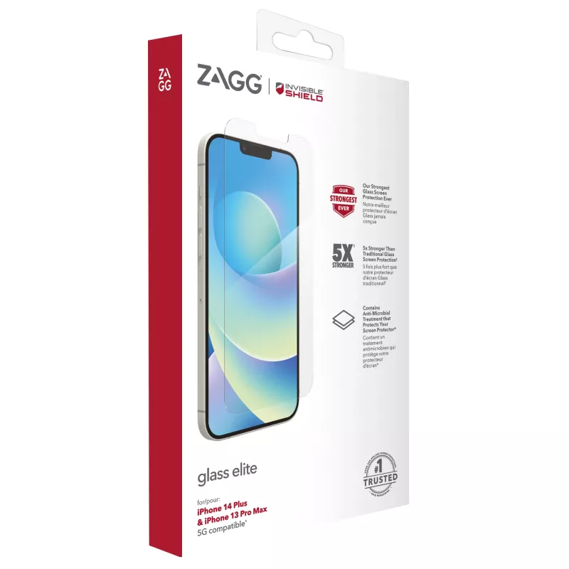 InvisibleShield Elite sklenená ochrana displeja pre Apple iPhone 13 Pro Max, 17 cm (6,7