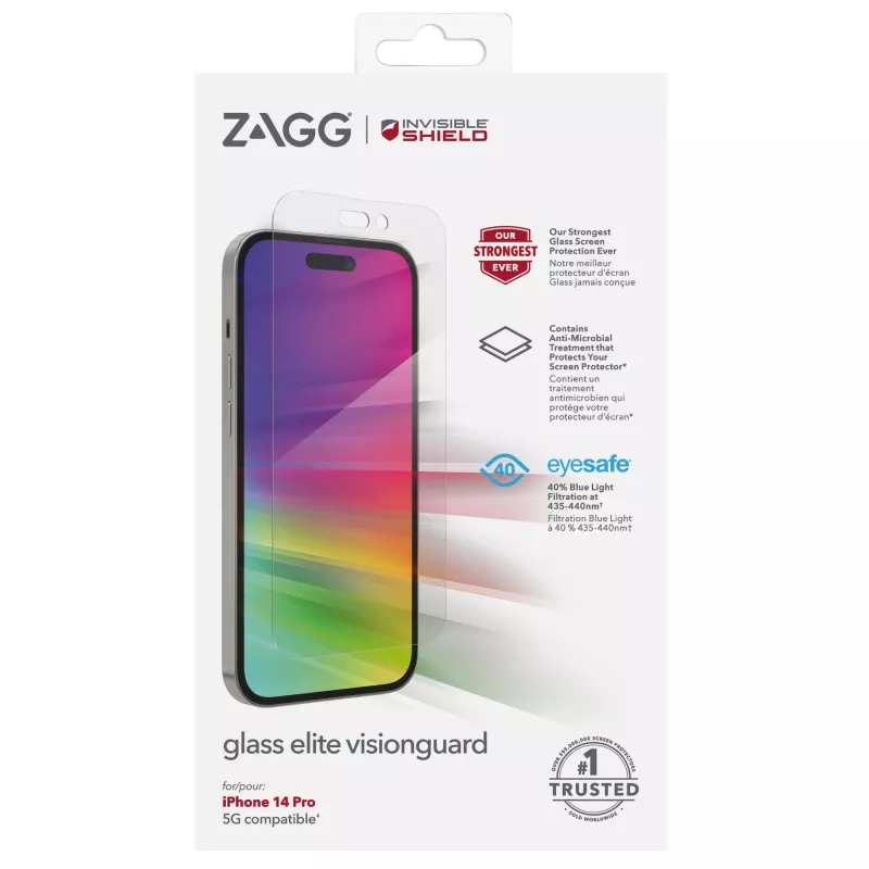 InvisibleShield Glass Elite VG AM Apple iPhone 14 Pro Case Friendly ochrana obrazovky