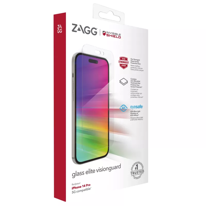 InvisibleShield Glass Elite VG AM Apple iPhone 14 Pro Case Friendly ochrana obrazovky