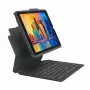 ZAGG Pro Keys pre iPad 10,9 palca (A16 & 10. gen) nemecká, AZERTY, nemecká, Apple, iPad 10,9 palca (A16 & 10. gen), čierna, polykarbonát (PC), guma