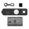 mophie 3-in-1 cestovná nabíjačka s MagSafe (2023), interiérová, USB, bezdrôtové nabíjanie, čierna