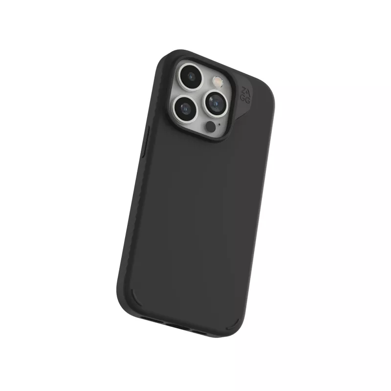 ZAGG Cases Manhattan Snap Apple iPhone 15 Pro čierna EN/FR, puzdro, Apple, iPhone 15 Pro, 15,5 cm (6,1 palca), čierna