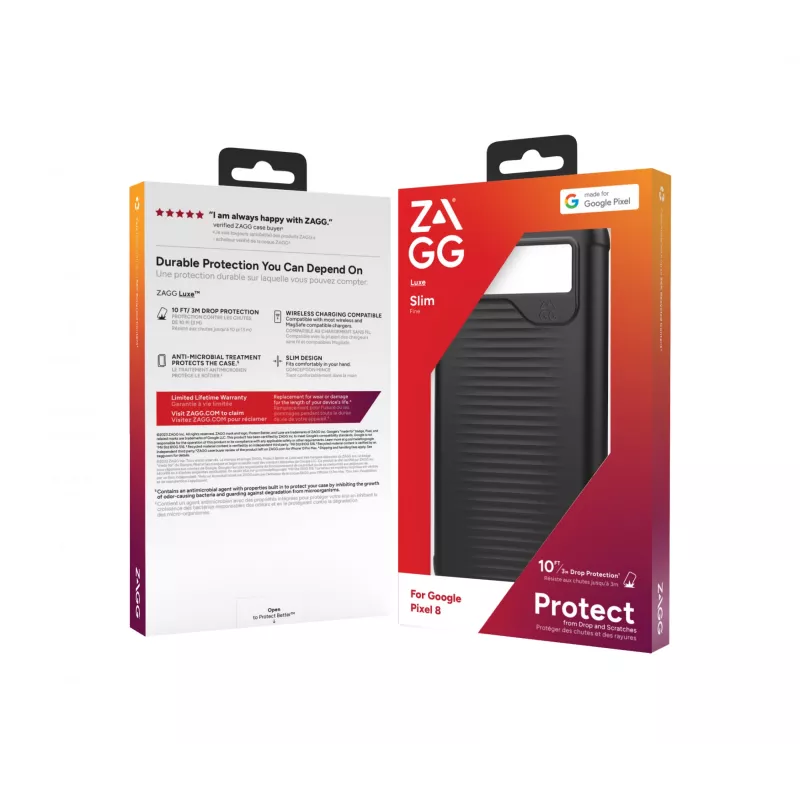 ZAGG Luxe puzdro na telefón 15,8 cm (6,2 palca) kryt čierna