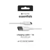 mophie essentials nabíjací kábel | 1M USB kábel USB 2.0 USB A USB C biely