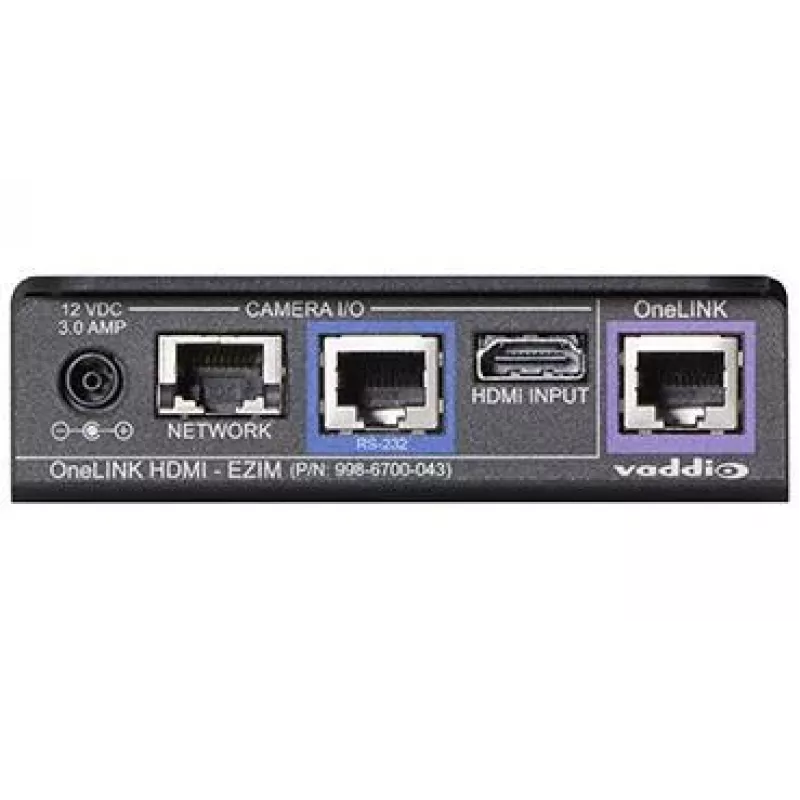 Vaddio OneLINK HDMI AV vysielač a prijímač čierna