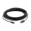 Vaddio 440-1007-008 USB kábel USB 3.2 Gen 2 (3.1 Gen 2) 8 m USB C USB A čierny