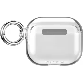Speck Presidio Clear Apple Airpods (3. generácia) transparentný, puzdro, polykarbonát (PC), silikón, termoplastický polyuretán (TPU), transparentný