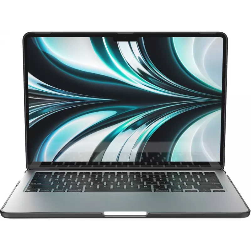 Speck SmartShell Macbook Air 13 M2 (2022) Obsidian, pevné puzdro, 33 cm (13 palcov)