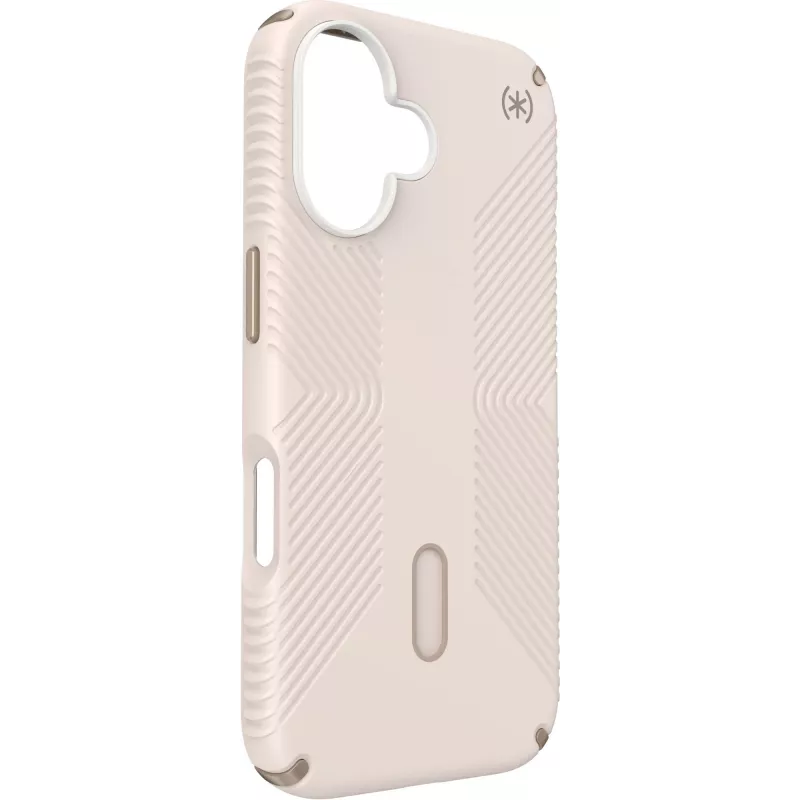 Speck Presidio2 Grip + ClickLock Apple iPhone 16 Bleached Bone – s Microban