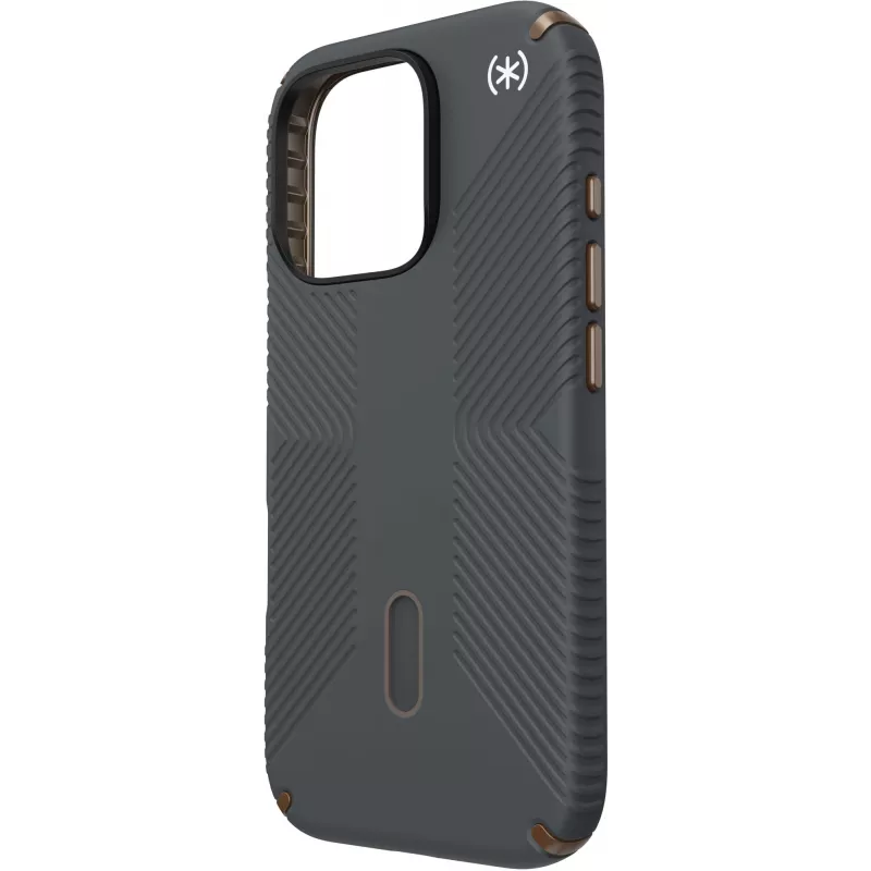 Speck Presidio2 Grip + ClickLock Apple iPhone 16 Pro Charcoal Grau - s Microban