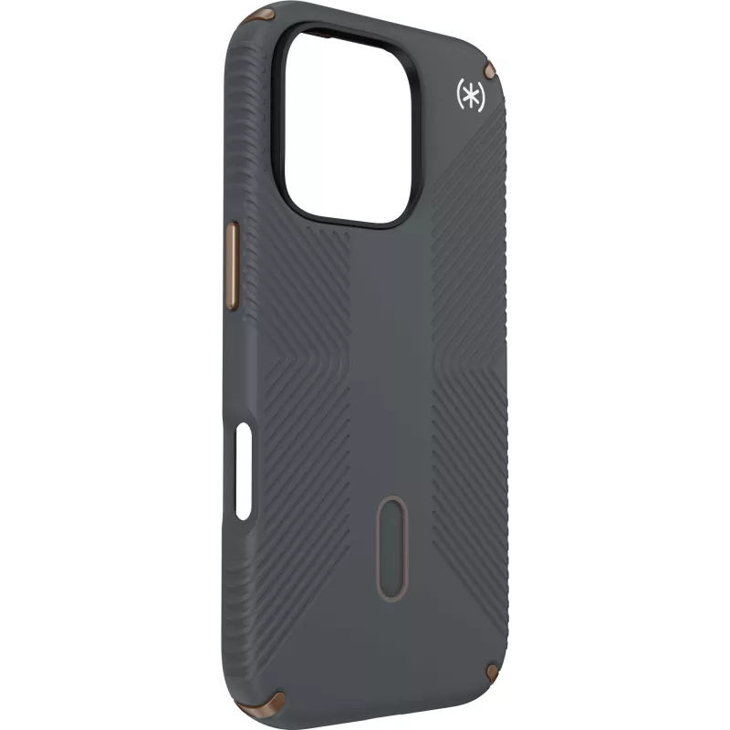 Speck Presidio2 Grip + ClickLock Apple iPhone 16 Pro Charcoal Grau - s Microban