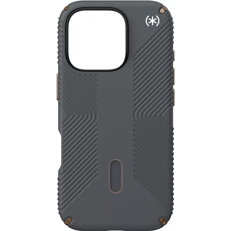 Speck Presidio2 Grip + ClickLock Apple iPhone 16 Pro Charcoal Grau - s Microban