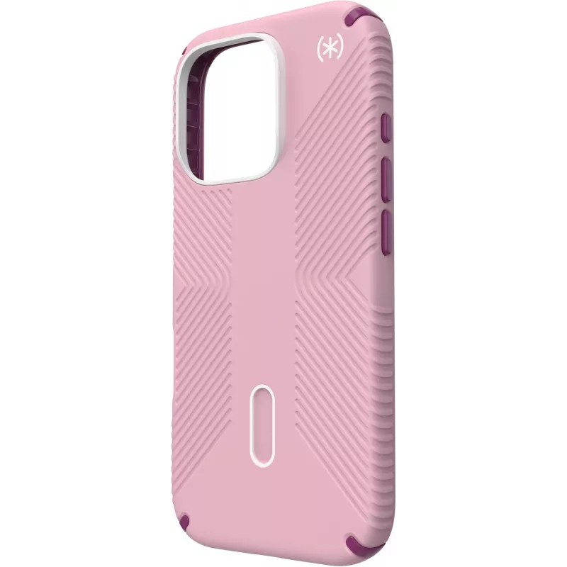 Speck Presidio2 Grip + ClickLock Apple iPhone 16 Pro Wednesday Pink – s Microban
