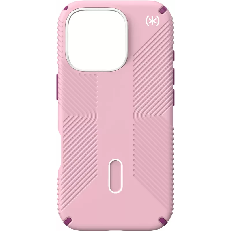 Speck Presidio2 Grip + ClickLock Apple iPhone 16 Pro Wednesday Pink – s Microban