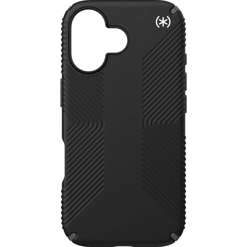 Speck Presidio2 Grip + MS Apple iPhone 17 čierna – s Microban