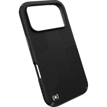 Speck Presidio2 Grip + MS Apple iPhone 17 Pro čierna – s Microban