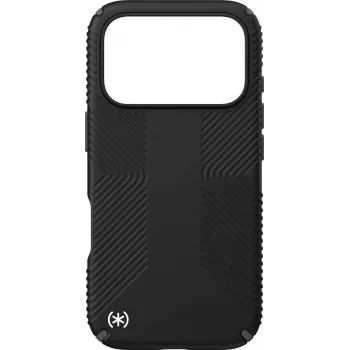 Speck Presidio2 Grip + MS Apple iPhone 17 Pro čierna – s Microban