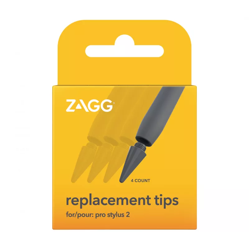 ZAGG Pro Stylus 2 (náhradné hroty), hrot, sivá, ZAGG Pro Stylus 2