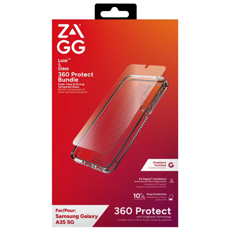 ZAGG Luxe & Glass 360 puzdro na telefón 16,8 cm (6,6 palca)