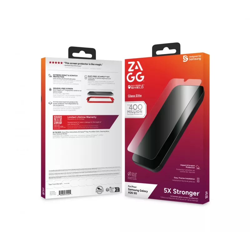 InvisibleShield Glass Elite ochranná fólia displeja pre Galaxy A26 5G