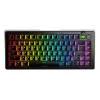 Glorious Gaming GMMK 3 PRO 75% Prebuilt Wireless čierna - US, káblová a bezdrôtová, USB + RF Wireless + Bluetooth, mechanická, QWERTY, RGB LED, čierna