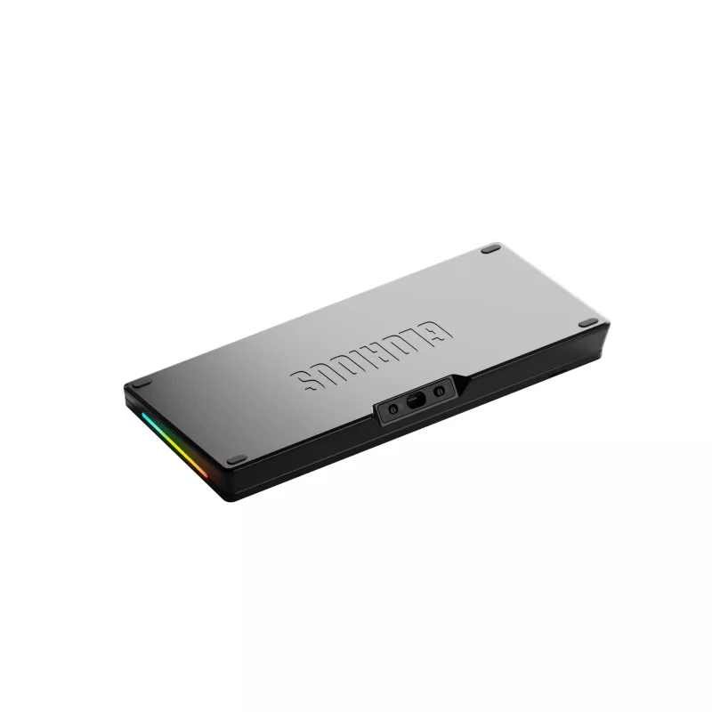 Glorious Gaming GMMK 3 PRO 75% Prebuilt Wireless čierna - US, káblová a bezdrôtová, USB + RF Wireless + Bluetooth, mechanická, QWERTY, RGB LED, čierna
