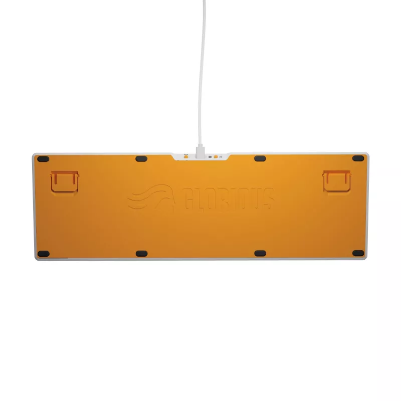 Glorious Gaming GMMK 3 100% Prebuilt Wired White - US, káblová, USB, mechanická, QWERTY, RGB LED, biela