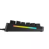 Glorious Gaming GMMK 3 PRO 75% Prebuilt Wired čierna - FR, káblová, USB, mechanická, AZERTY, RGB LED, čierna