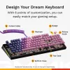 Glorious Gaming GMMK 3 100% Prebuilt Wired čierna - FR, káblová, USB, mechanická, AZERTY, RGB LED, čierna
