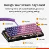 Glorious Gaming GMMK 3 HE 65% Prebuilt Wired čierna - FR, káblová, USB, mechanická, AZERTY, RGB LED, čierna