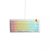 Glorious Gaming GMMK 3 HE 75% Prebuilt Wired White - FR, káblová, USB, mechanická, AZERTY, RGB LED, biela