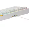 Glorious Gaming GMMK 3 HE 75% Prebuilt Wired White - FR, káblová, USB, mechanická, AZERTY, RGB LED, biela