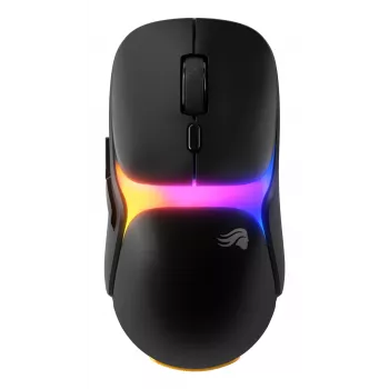 Glorious Gaming Model O3 Wireless herná myš – InfinitePlay vymeniteľný systém batérií, 8k polling, optické spínače so 130 miliónmi kliknutí, ultralehká 66 g, optický 30K-DPI senzor, RGB – čierna