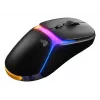 Glorious Gaming Model O3 Wireless herná myš – InfinitePlay vymeniteľný systém batérií, 8k polling, optické spínače so 130 miliónmi kliknutí, ultralehká 66 g, optický 30K-DPI senzor, RGB – čierna
