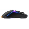 Glorious Gaming Model O3 Wireless herná myš – InfinitePlay vymeniteľný systém batérií, 8k polling, optické spínače so 130 miliónmi kliknutí, ultralehká 66 g, optický 30K-DPI senzor, RGB – čierna