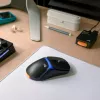 Glorious Gaming Model O3 Wireless herná myš – InfinitePlay vymeniteľný systém batérií, 8k polling, optické spínače so 130 miliónmi kliknutí, ultralehká 66 g, optický 30K-DPI senzor, RGB – čierna