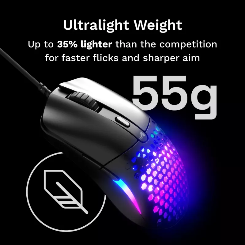 Glorious Gaming Model O Eternal myš pravá ruka USB Type-A optická 12000 DPI