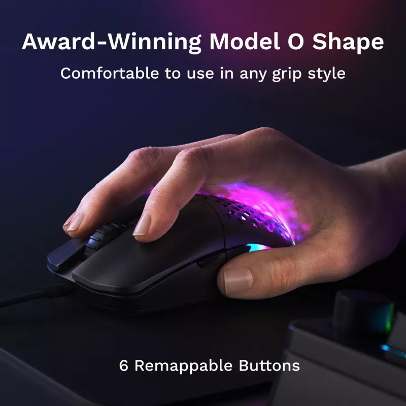 Glorious Gaming Model O Eternal myš pravá ruka USB Type-A optická 12000 DPI