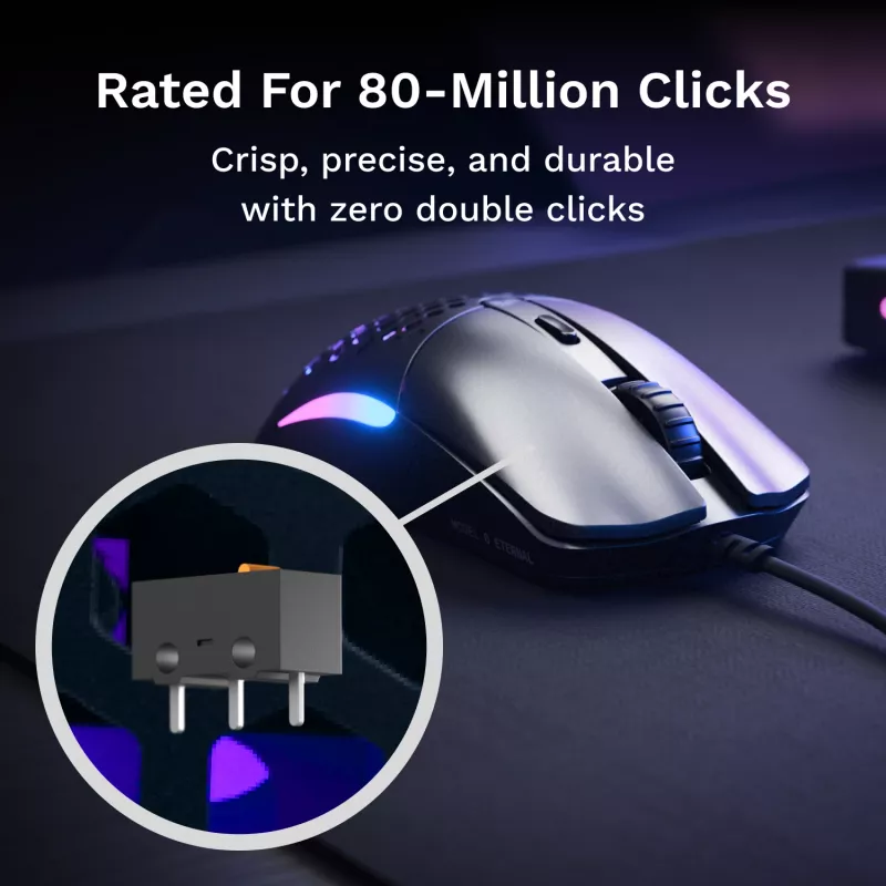 Glorious Gaming Model O Eternal myš pravá ruka USB Type-A optická 12000 DPI