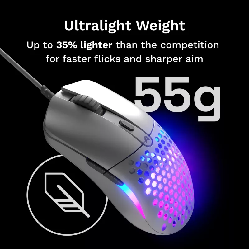 Glorious Gaming Model O Eternal myš pravá ruka USB Type-A optická 12000 DPI