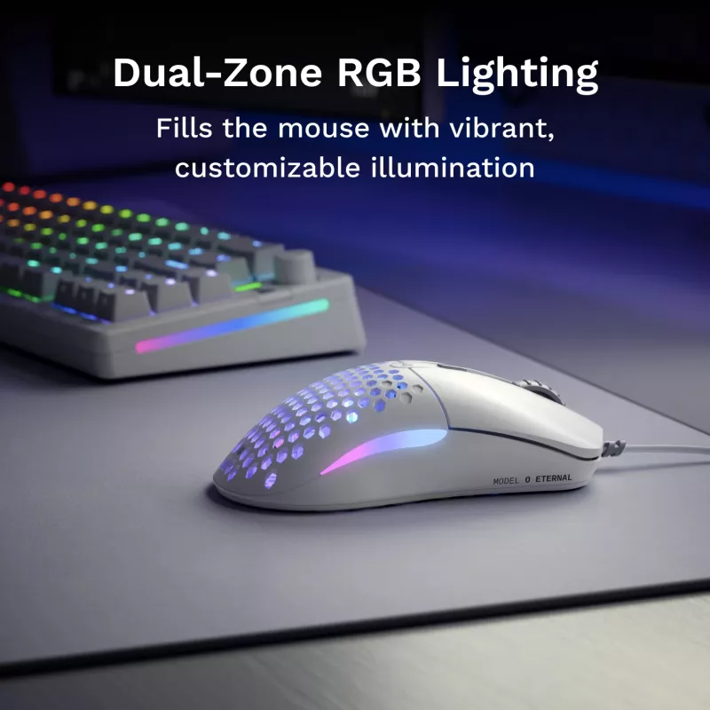 Glorious Gaming Model O Eternal myš pravá ruka USB Type-A optická 12000 DPI