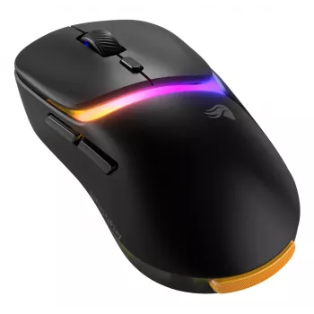Glorious Gaming Model D3 Wireless herná myš – InfinitePlay systém vymeniteľných batérií, 8k polling, optické spínače so 130M kliknutí, ultralehká 69g, optický 30K-DPI senzor, RGB – čierna