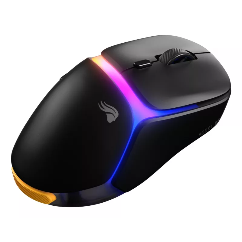 Glorious Gaming Model D3 Wireless herná myš – InfinitePlay systém vymeniteľných batérií, 8k polling, optické spínače so 130M kliknutí, ultralehká 69g, optický 30K-DPI senzor, RGB – čierna