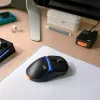 Glorious Gaming Model D3 Wireless herná myš – InfinitePlay systém vymeniteľných batérií, 8k polling, optické spínače so 130M kliknutí, ultralehká 69g, optický 30K-DPI senzor, RGB – čierna