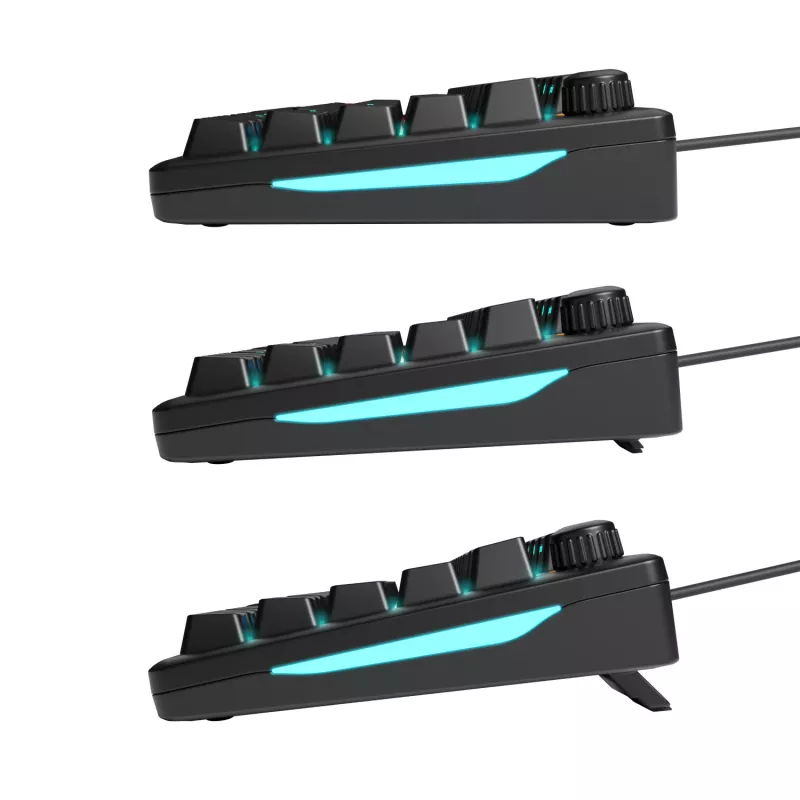 Glorious Gaming GMBK 75% klávesnica USB QWERTY US-angličtina čierna