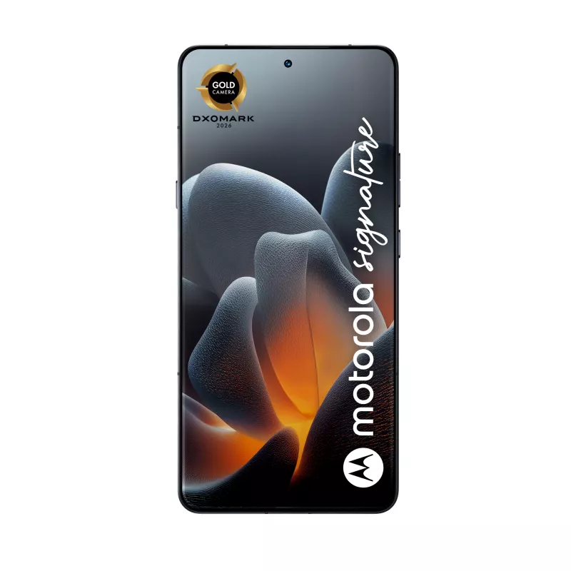 Motorola Signature Smartfón, 6,78-palcový AMOLED, 16 GB/512 GB, Carbon