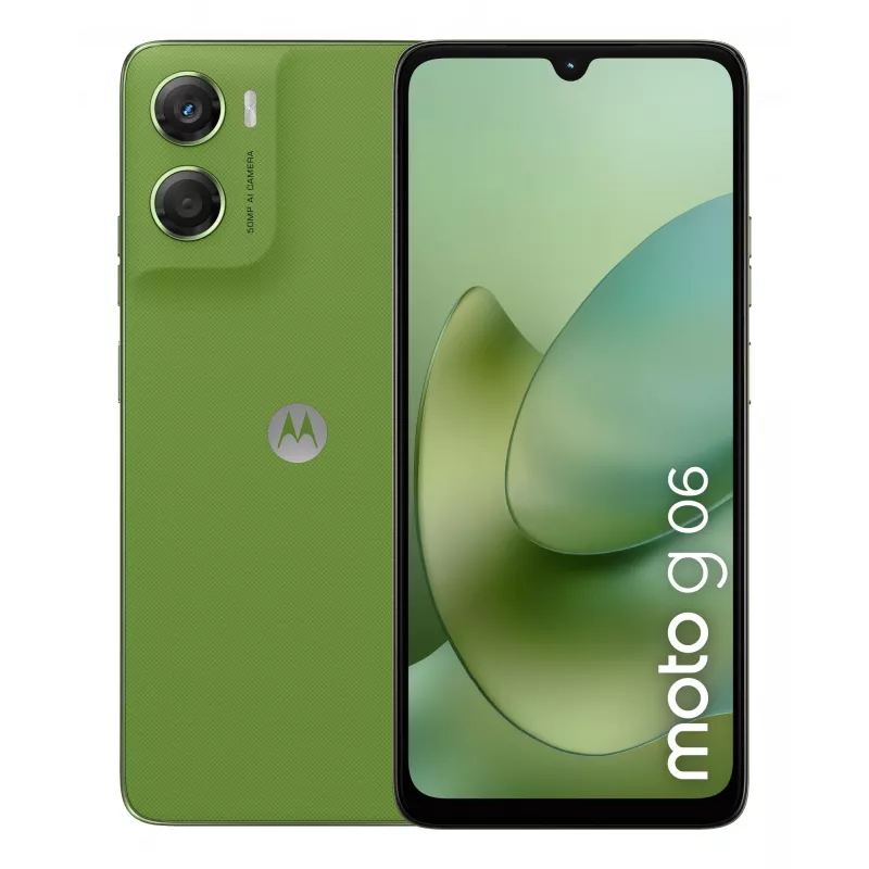 Motorola moto g06 17,5 cm (6,88 inch) Dual SIM Android 15 4G USB Type-C 4 GB 64 GB 5200 mAh zelená
