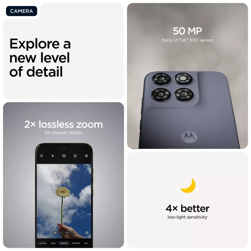 Motorola moto g67 17,3 cm (6,8 inch) Hybrid Dual SIM Android 16.0 5G USB Type-C 8 GB 128 GB 5200 mAh sivá